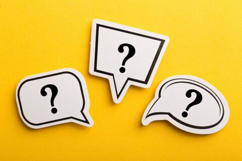 はてなマークが3つ